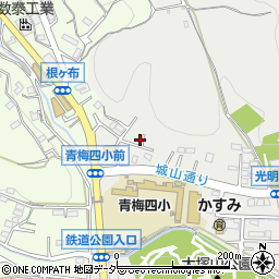 東京都青梅市東青梅6丁目27-16周辺の地図