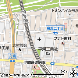 第一硝子株式会社　営業部・業務部周辺の地図