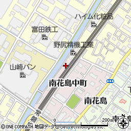 千葉県松戸市南花島中町255-39周辺の地図