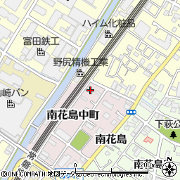 千葉県松戸市南花島中町253-17周辺の地図