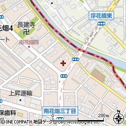 東京都足立区南花畑4丁目6周辺の地図