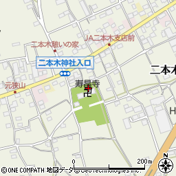 埼玉県入間市二本木1254周辺の地図