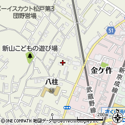 千葉県松戸市千駄堀812周辺の地図