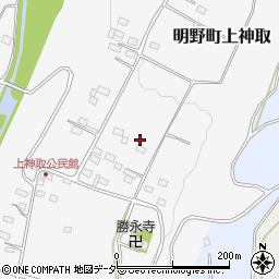 山梨県北杜市明野町上神取1303周辺の地図