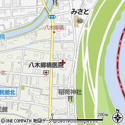 埼玉県三郷市東町17周辺の地図