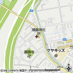 千葉県松戸市古ケ崎193周辺の地図