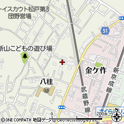 千葉県松戸市千駄堀813-15周辺の地図