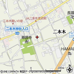 埼玉県入間市二本木1261周辺の地図