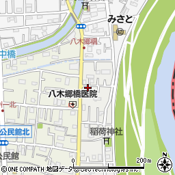 埼玉県三郷市東町14周辺の地図