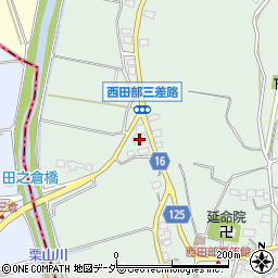 千葉県香取市西田部590周辺の地図