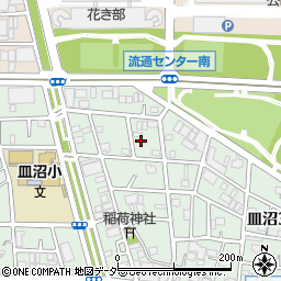東京都足立区皿沼3丁目23-5周辺の地図
