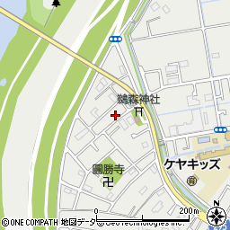 千葉県松戸市古ケ崎225周辺の地図