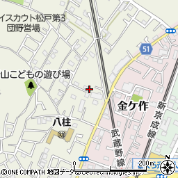千葉県松戸市千駄堀813-10周辺の地図