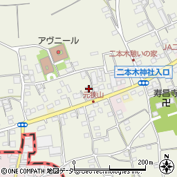 埼玉県入間市二本木1090周辺の地図