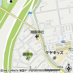 千葉県松戸市古ケ崎190周辺の地図