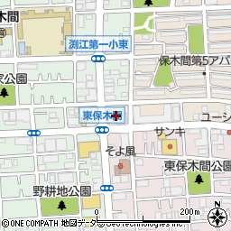東京都足立区保木間3丁目34周辺の地図