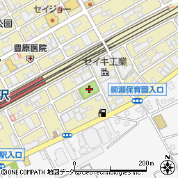 名古屋公園トイレ周辺の地図