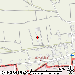 埼玉県入間市二本木591周辺の地図