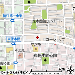 東京無限堂　足立店周辺の地図