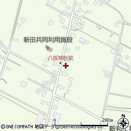 千葉県成田市新田305周辺の地図