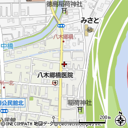 埼玉県三郷市東町13周辺の地図