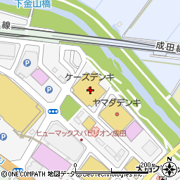 パソコンクリニック　成田店内店周辺の地図