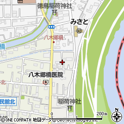 埼玉県三郷市東町11周辺の地図