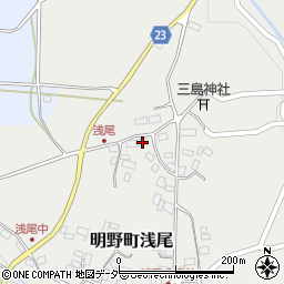 山梨県北杜市明野町浅尾641-1周辺の地図