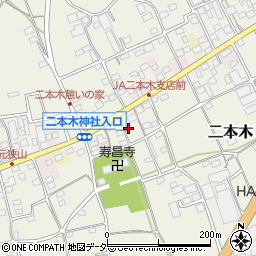 埼玉県入間市二本木1247周辺の地図