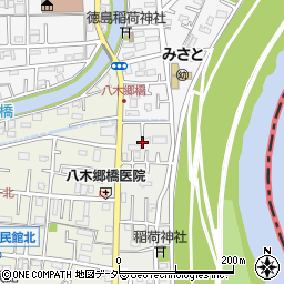 埼玉県三郷市東町5周辺の地図