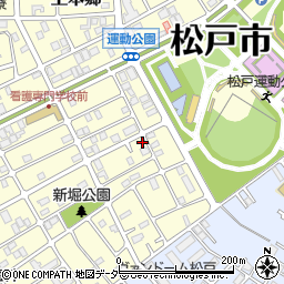 千葉県松戸市上本郷4301-2周辺の地図