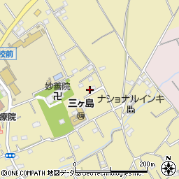 埼玉県所沢市三ケ島3丁目1414周辺の地図