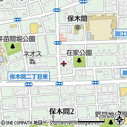 株式会社読売新聞社　販売所足立区竹の塚東部販売所周辺の地図