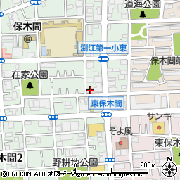 東京都足立区保木間3丁目32-1周辺の地図