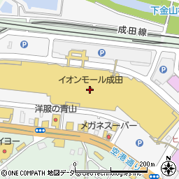 千葉興業銀行イオンモール成田 ＡＴＭ周辺の地図