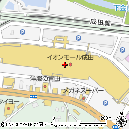 ライトオンイオンモール成田店周辺の地図