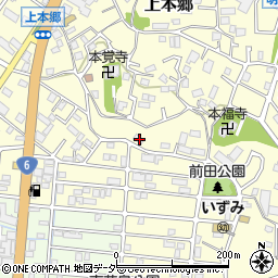千葉県松戸市上本郷2324周辺の地図