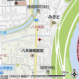 埼玉県三郷市東町3周辺の地図