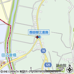 千葉県香取市西田部949周辺の地図