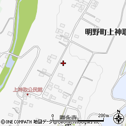 山梨県北杜市明野町上神取1309-1周辺の地図
