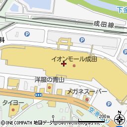 サンマルクカフェイオンモール成田店周辺の地図