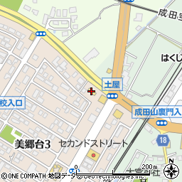 リハプライド成田周辺の地図