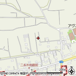 埼玉県入間市二本木598周辺の地図