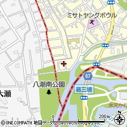 埼玉県三郷市戸ヶ崎3000周辺の地図