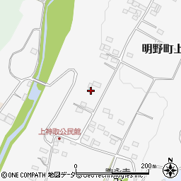 山梨県北杜市明野町上神取1321周辺の地図