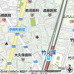 竹ノ塚眼科医院周辺の地図