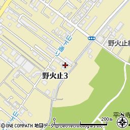 日東光器埼玉工場周辺の地図