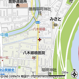 埼玉県三郷市東町1周辺の地図