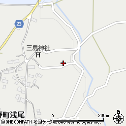 山梨県北杜市明野町浅尾765周辺の地図