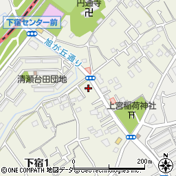 東京都清瀬市下宿1丁目130周辺の地図